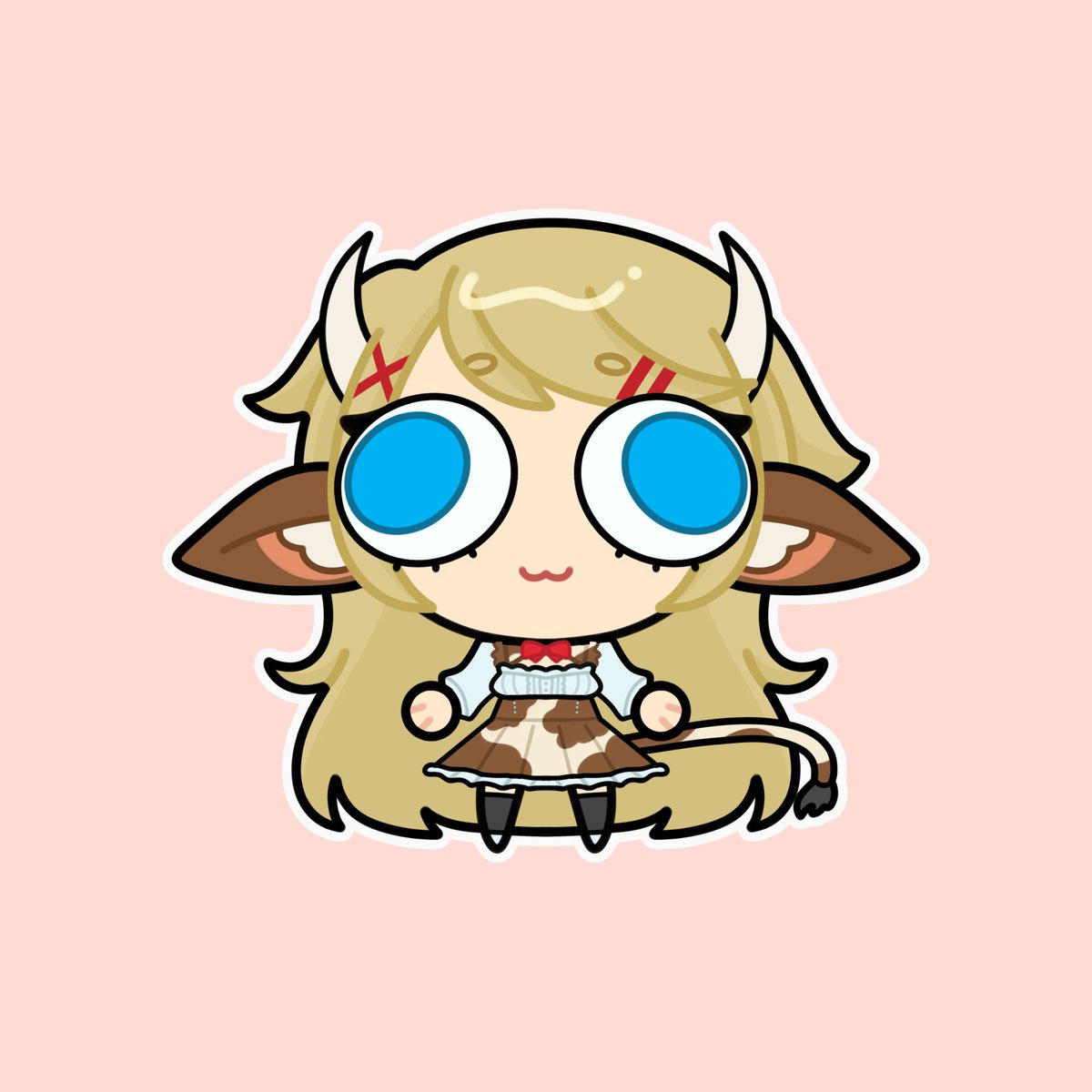 MikoCow's tweet photo. Vtubers, where are you from? 🐮

Every time I eat lomo saltado I thank my sisters for their sacrifice. https://t.co/CexRbKeYa9