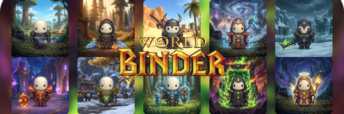 World of Binder tweet media