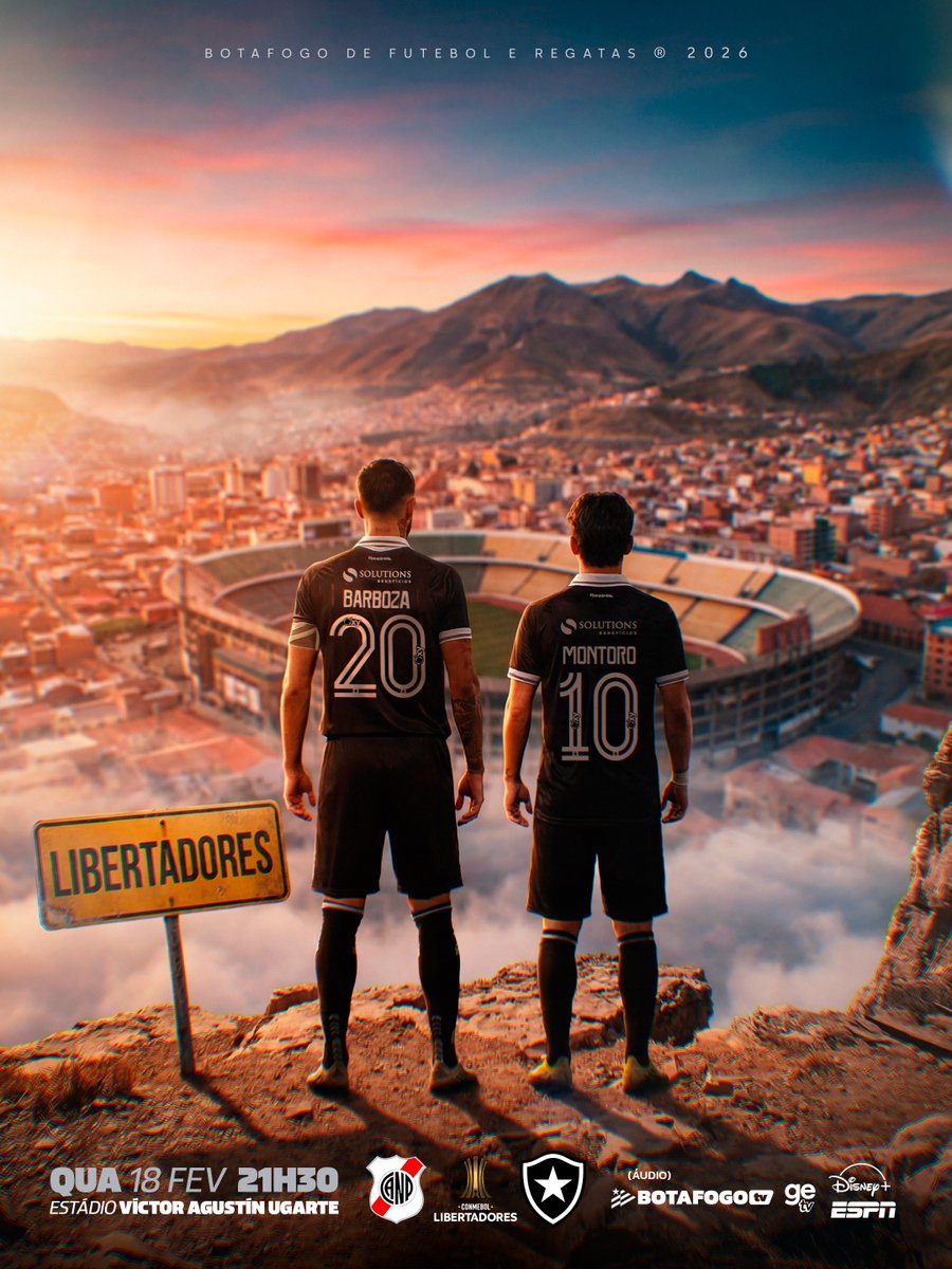 HOJE TEM GLORIOSO EM CAMPO! É DIA DE LIBERTADORES, FOGÃO! 🔥🌟 #VAMOSBOTAFOGO