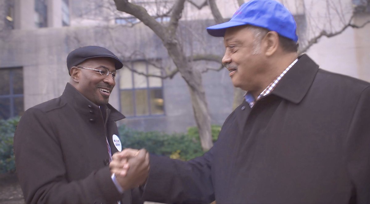 VanJones68's tweet photo. Soon after my father died in 2008, I got the chance to meet Rev. Jackson in person. It was a life-changing moment for me. He took me under his wing, personally mentoring me for more than 15 years.

After I left the Obama administration, he encouraged me – saying, “We are long-distance runners. We just keep on serving.”

He and I worked together to open up Silicon Valley to overlooked talent when I was running #YesWeCode.

His example of including everyone – from AIDS patients to family farmers – in his “Rainbow Coalition” encouraged me to keep my own heart open and my own arms wide.

It’s hard to overstate – or even to understand – the importance and power of Rev. Jackson in his prime. He is overshadowed today by other figures. But for nearly half a century, Rev. Jackson was the United States’ most important black political figure.

After all, Dr. King died in 1968, and Obama was not elected until 2008. For black America, that was a long 40 years in the wilderness. Through those four difficult decades, the man who carried us through was Rev. Jackson.

My full letter about Rev. Jackson is live now on Substack: https://t.co/HL6H7VKDmJ