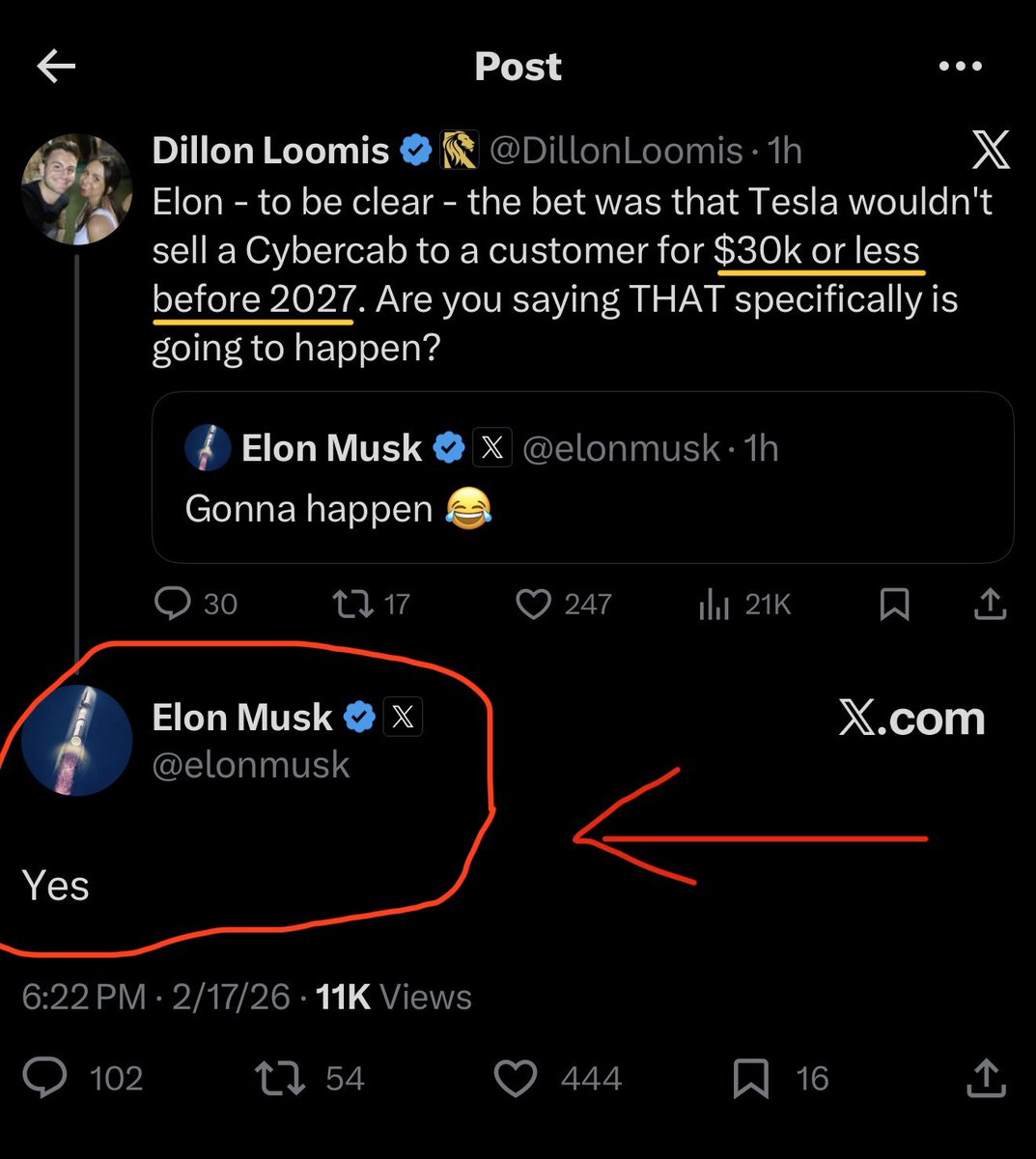TheSonOfWalkley's tweet image. BREAKING: ELON MUSK SAYS — $TSLA WILL DELIVER CYBERCAB FOR “$30K OR LESS” THIS YEAR 👀

HOLY !!!