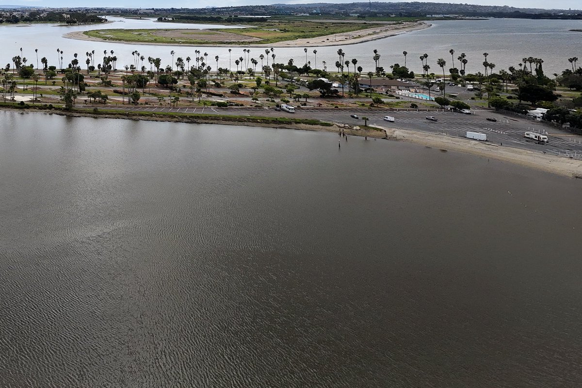 It looks like a good time to be out playing in the sun before the expected downpour in #SanDiego