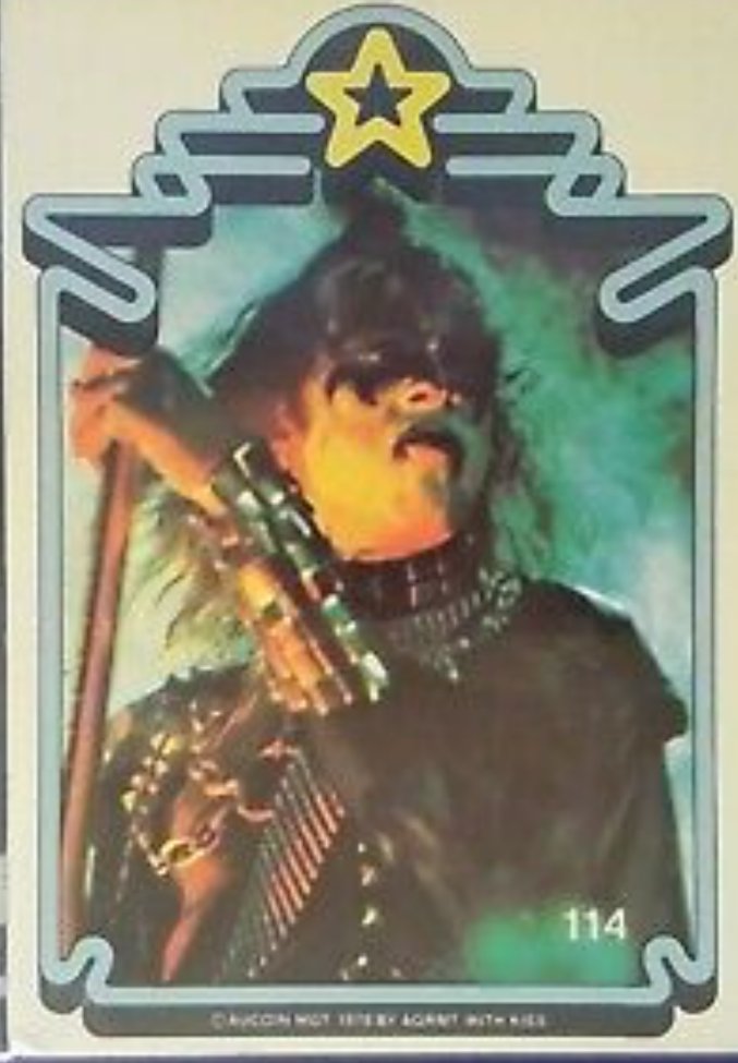 A #70s prelude to blood 🩸 from the Bat Lizard 👅 👿 #KISS