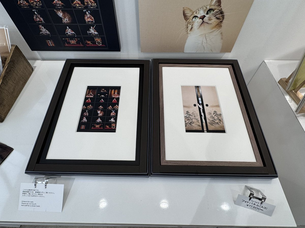 本日から開催の「幸せをはこぶ猫と仲間たち作品展」@松屋浅草。
今回販売する作品は、はじめての木製パネルとウォールナットフォトフレームの作品です。
どれも一点ずつ制作しました。
もしよければ作品たちに会いにきてください😊🙏
