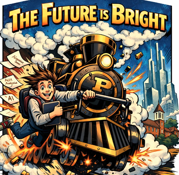 robotsrcoming's tweet photo. At Purdue CS career fair: The gap isn't intelligence, it's context.

New grads think their job is writing code. It's not.

Their job is creating leverage.

The best engineers ask: Where does this company make money? What's slowing that down?

#TechTalent #Engineering #Purdue https://t.co/CO1DONo0Nu