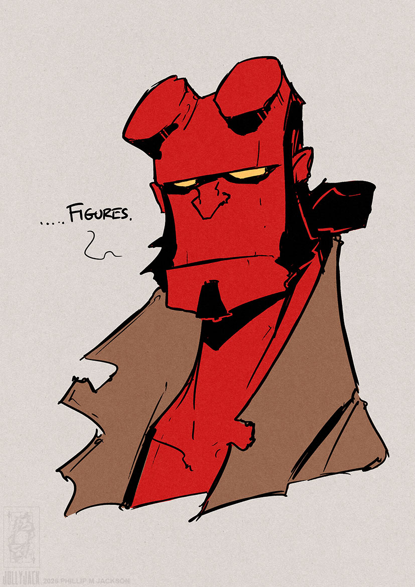 Watched "Mike Mignola: Drawing Monsters" (2022). Purcell, Adams and Mignola,  living in the same building.... throwing beer cans at each other. That's a  crazy image.