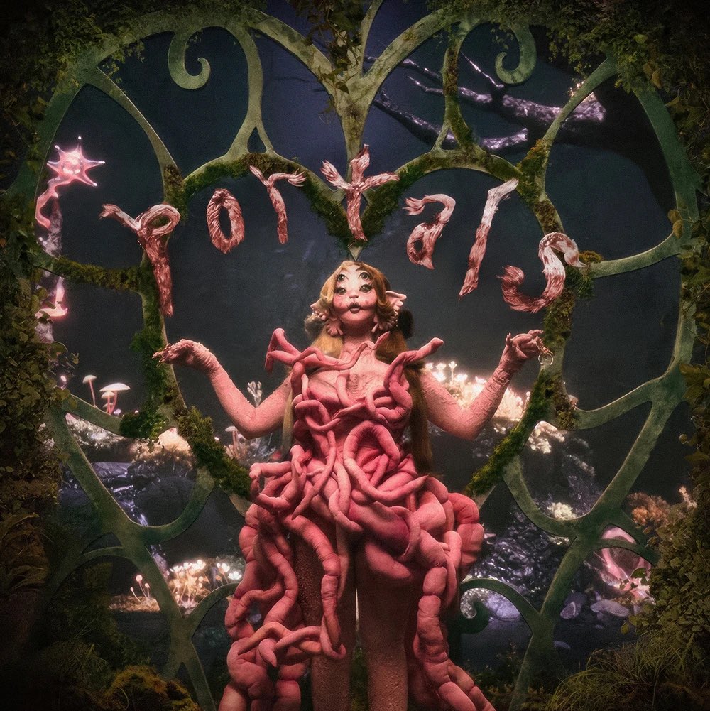 those two times the creature randomly had split dyed hair