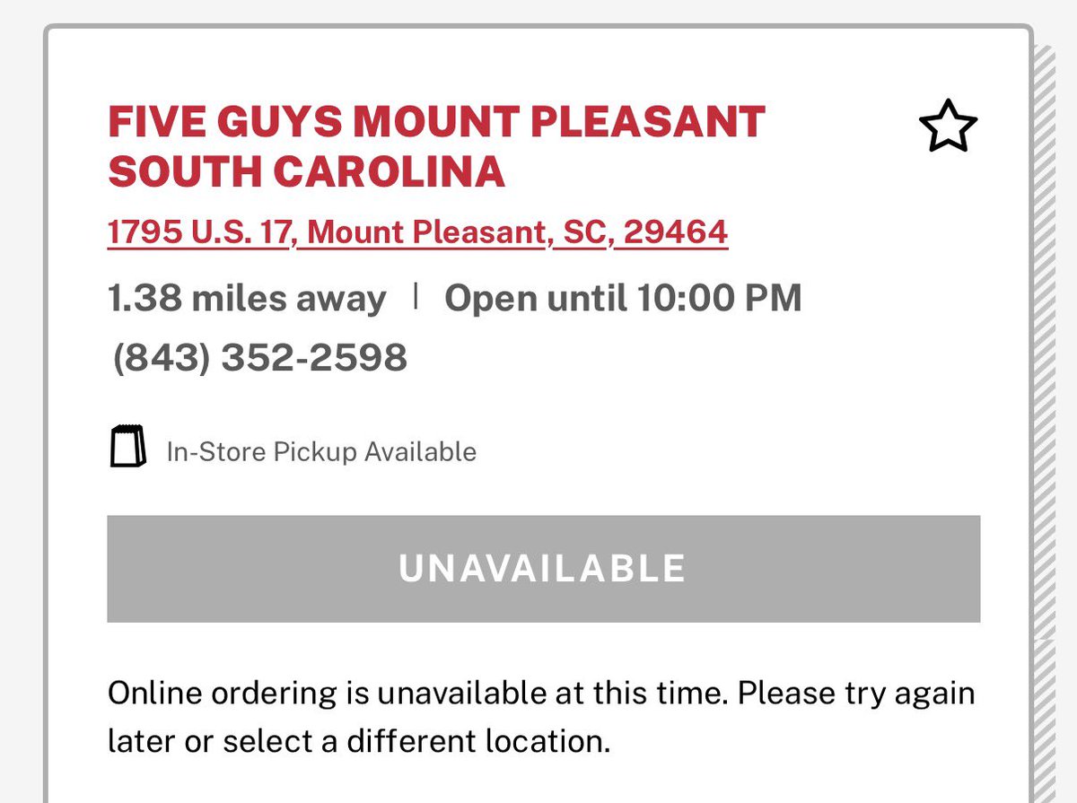 <a href="/FiveGuys/">Five Guys</a> what’s going on here