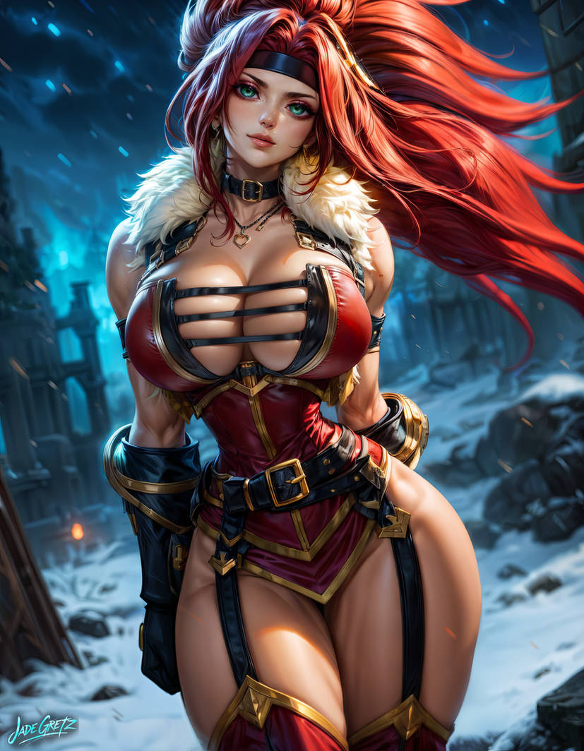 JadeGretz's tweet photo. Red Monika: Seductive Assassin by Jade Gretz
https://t.co/JjAz9Yg0gX
#redmonika #red monika #superhero #comics #comicart #ai #aiart #digitalart #jadegretz #fantasyart #fanart #beautifulgirl #aiartwork #aiartcommunity #comics #battlechaser https://t.co/VgF1YQgc5u