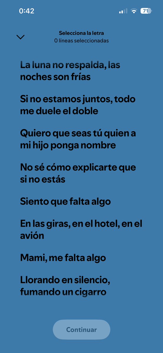 Canción favorita no, favoritísima de Quevedo