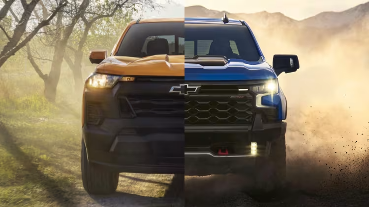 CavenderCBG's tweet photo. The Chevrolet Colorado and Chevrolet Silverado deliver two bold Chevrolet experiences, giving drivers practical capability or serious muscle depending on what the day demands. Find out how the two popular pickups compare: https://t.co/4cYZzHg5Tr https://t.co/PZnolw7A3U