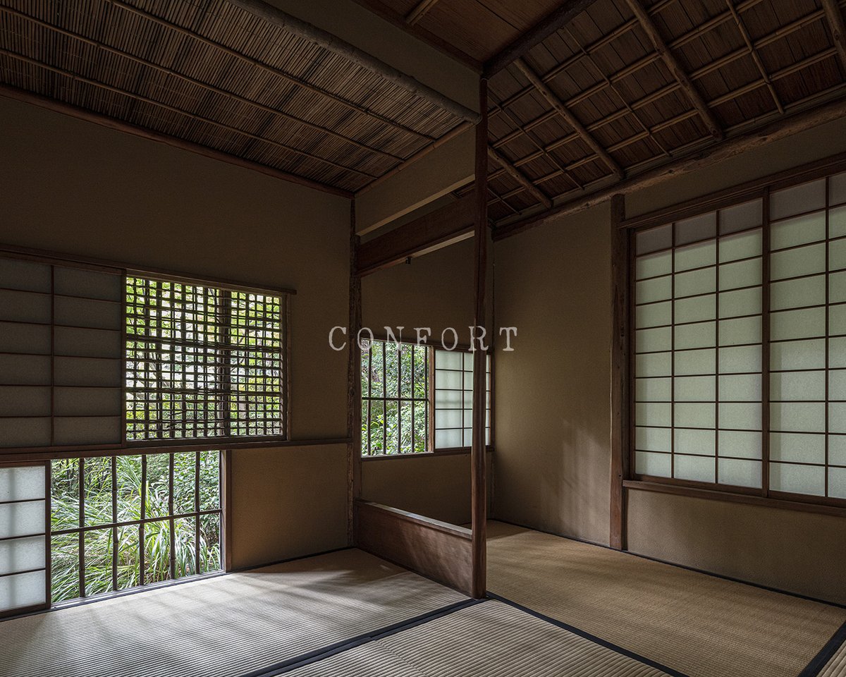 CONFORT_mag's tweet photo. コンフォルト207号(2026年2月号)
特集「茶室をひらく 」
朝香宮允子妃から受け継ぎ
鳩彦王が普請を完成
光華 東京都庭園美術館茶室
棟梁 平田雅哉の卓越した技が光る
写真/淺川敏
#コンフォルト_207 #CONFORT_207 #2026年2月号 #建築資料研究社 #建築 #インテリア #デザイン #茶室 #Tea House https://t.co/DdXLjLxM0E