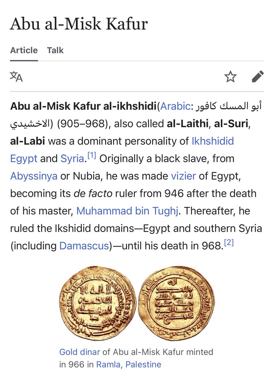 There was an African slave who became ruler of Egypt &amp; Syria, but no one seems to know or care about him. I wonder why