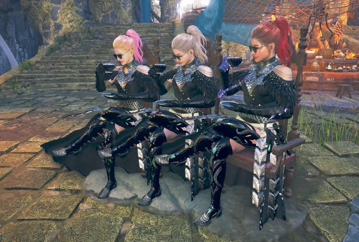 昨日の朝活♡ʾʾ

まぁちゃん <a href="/macha_lys/">𝗠𝗮</a> ✨
あーりん <a href="/Ary_monhan/">A r y</a> ✨

まぁちゃんのカンストの
後撮りSS📸撮影🫶✨

写真だけだったけど
参加できて良かった🥰🤍

まぁちゃん、改めてカンスト
おめでとう〰️ꉂ٩(๑⃙⃘ ˃ ω ˂ ๑⃙⃘)◞🎉

＃モンハンワイルズ