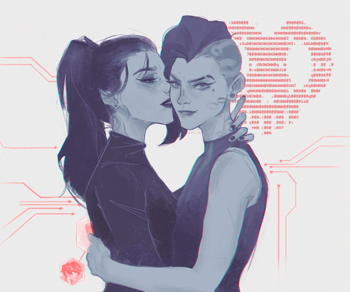 Widow &amp; Sombra leaving Talon with their work situationship
#spiderbyte #overwatch #fanart