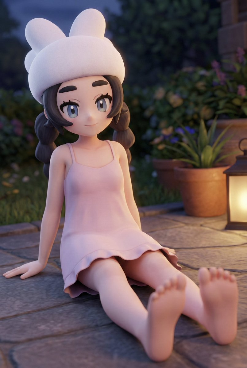 Ansha from Pokemon wants to play a game. What will you play with her?