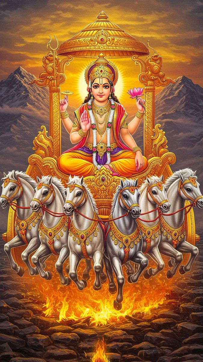 SheWriteFire's tweet photo. संपूर्ण जगत को प्रकाश और जीवन देने वाले‚ सत्य‚ शक्ति ऊर्जा प्रतीक - भगवान श्री सूर्य नारायण की अद्भुत अलौकिक दिव्य दर्शन।

ॐ सूर्यदेवाय नमः 🙏 https://t.co/BysImEsqMo