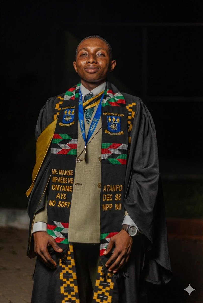 IsmailAliSherif's tweet image. On 16th Feb 2026, I graduated from University of Ghana not just with a certificate, but with scars, resilience &amp;amp; vindication. After unlawful incarceration, court battles, a last-minute judge change, and encounters with the Ghana Police Service, justice finally prevailed.
#GODDID