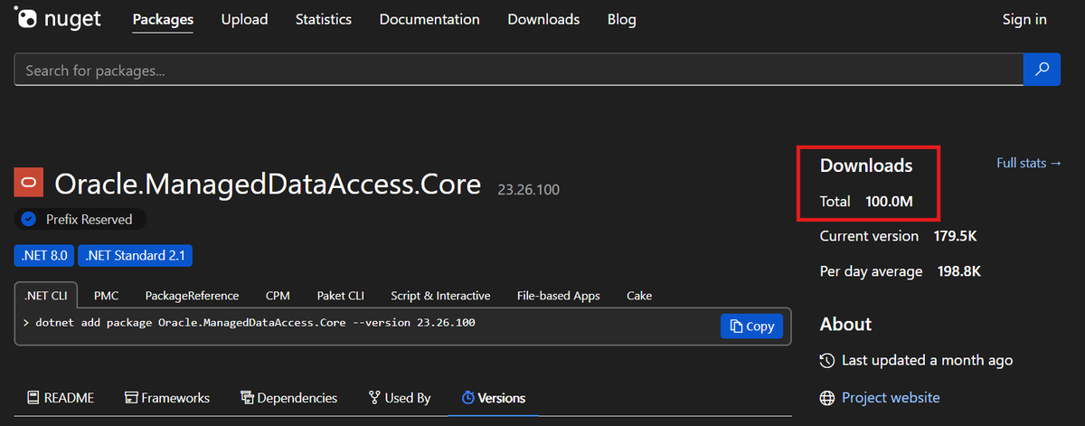 Oracle .NET Team ⭕ tweet media