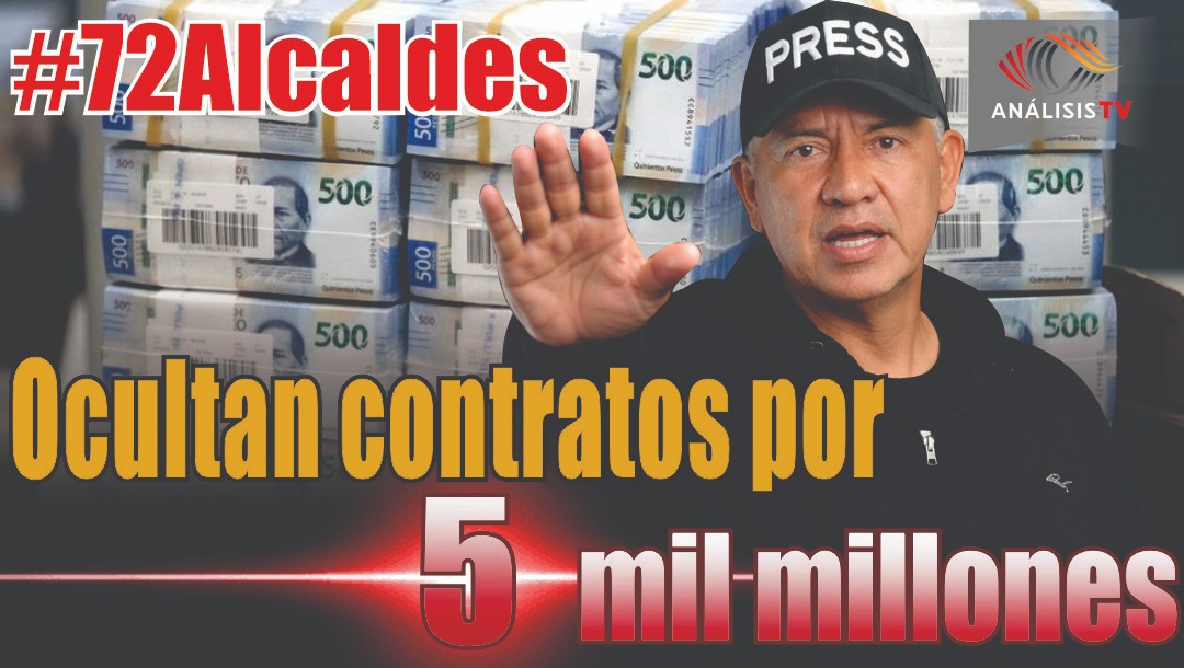 📺 Tu alcalde poblano seguro está en esta investigación periodística...
 
😱 72 de ellos hicieron negocios oscuros con dinero público y los ocultaron.

🕢 7:30 am mañana miércoles 🔴 EN VIVO 🔴 Jesús Ramos a través de AnálisisTv. IMPERDIBLE.

La lista completa de estos vivales.📋