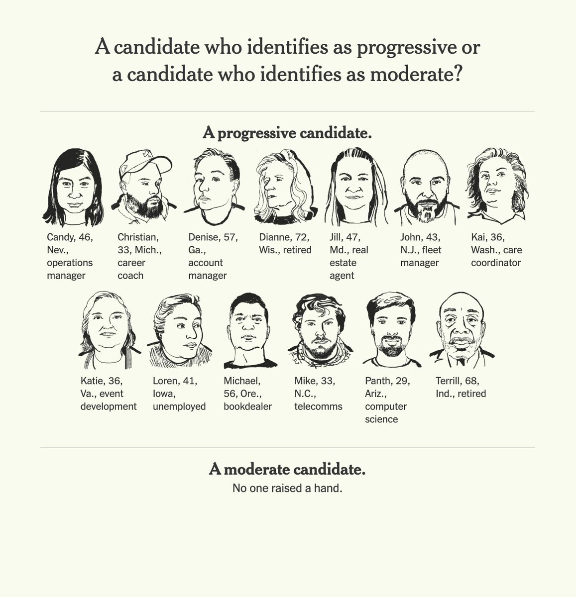 Dem focus group at NYT