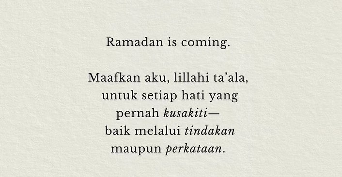 Aneesa_Putri26's tweet photo. Maafin ya ๐
#RamadhanComing https://t.co/cnMjPCNpjL