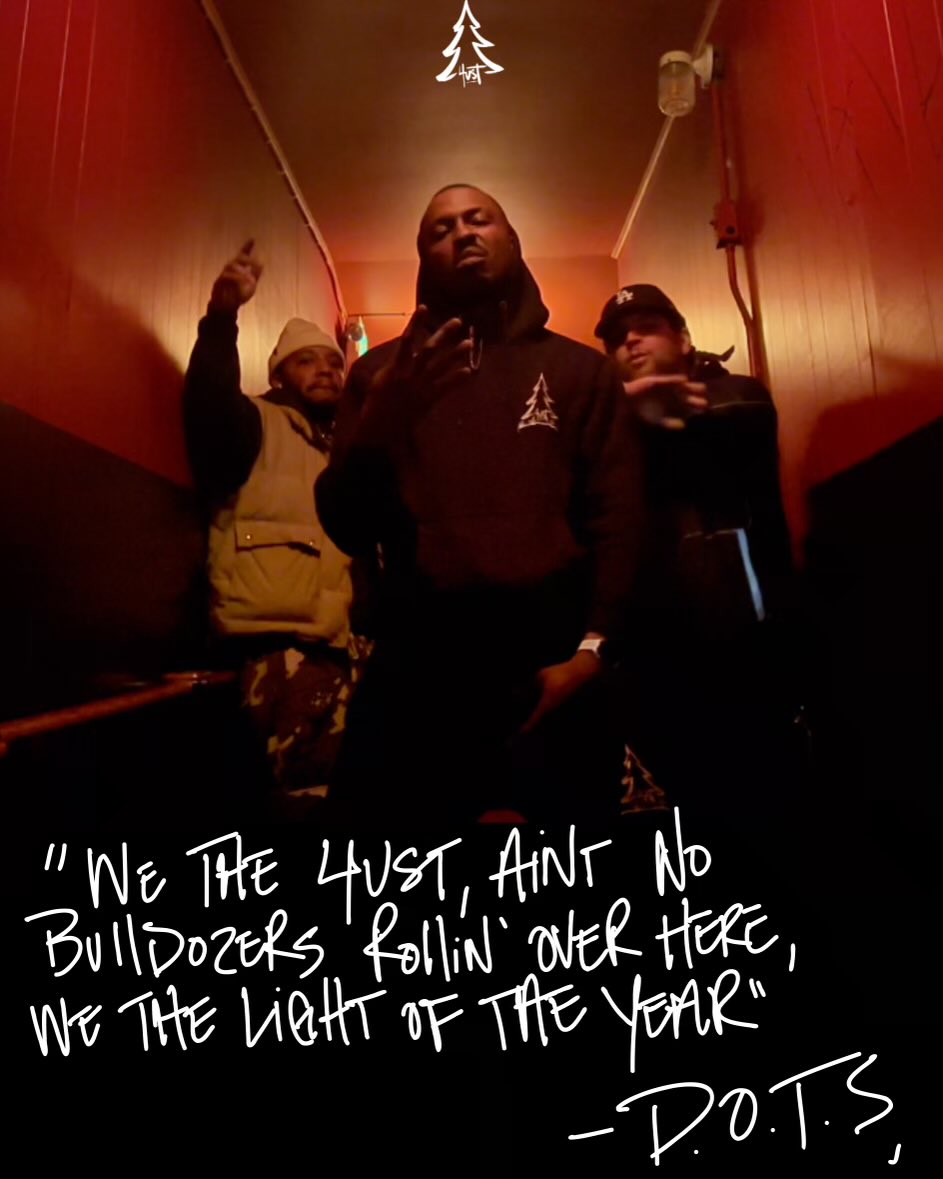 “WE THE 4UST AIN’T NO BULLDOZERS ROLLIN’ OVER HERE” - <a href="/KushKingDOT/">D.O.T.$</a> 

TREE S4P Official Music Video OUT NOW🌲

📀: TREE S4P - 4UST Collective 
“TR4IL MIX” Streaming on all platforms
Prod. By <a href="/Qreepz/">Qreepz</a> 
🎥: Directed &amp; Edited by @deebo_eye
🌲🌲🌲🌲
#seattle #rap #musicvideo #pnw #4ust