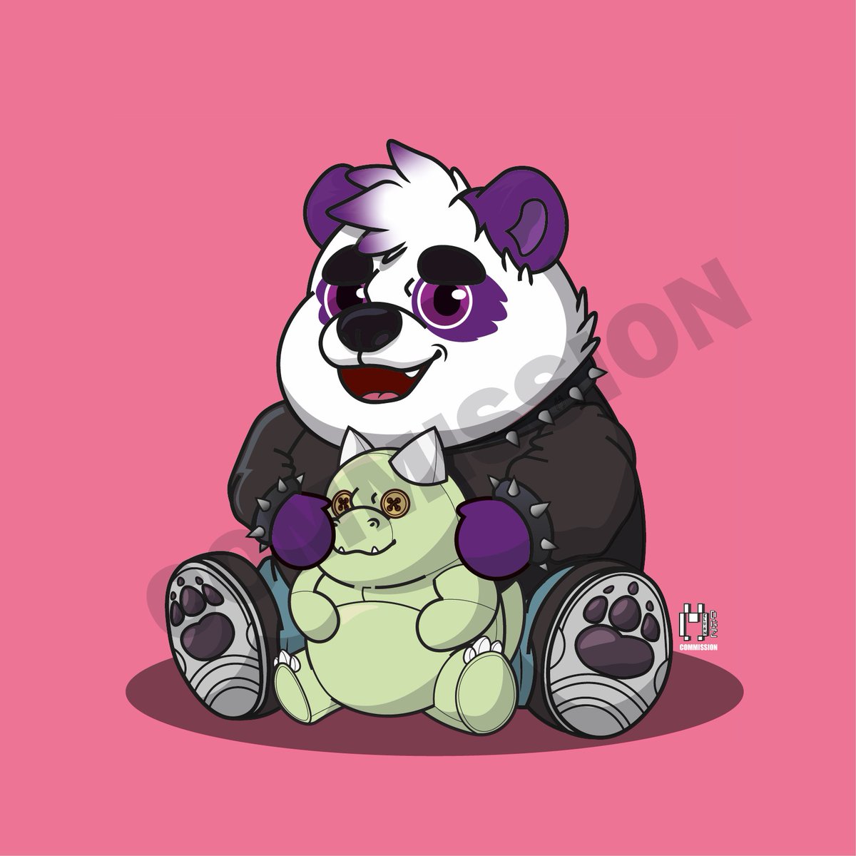 Tiny Jared and Tiny Pipo. Thanks so much <a href="/Jared_Esc/">Jared</a> and <a href="/pipomordare/">Pipo Mördare</a> for you support ⭐️🖤