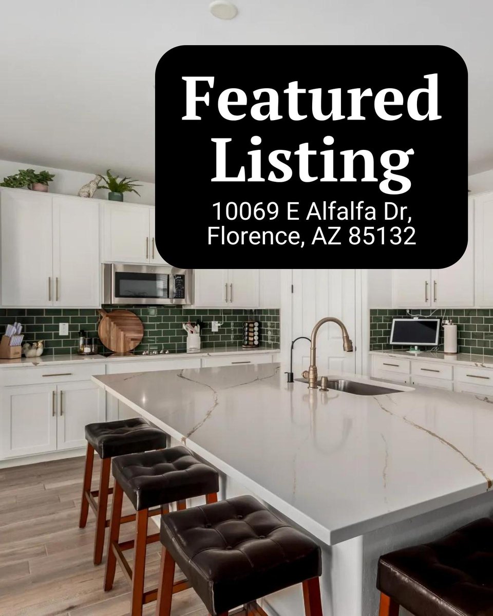 callclariselynn's tweet image. Unbeatable value in Crestfield Manor 🌟
4 bed | 3 bath in Florence for $549,900 🏡
Solar for lower bills ☀️ Private pool 🌊 RV gate 🚐
Chef’s kitchen + flex space = easy living
Buying or selling nearby? Let’s chat.
Tour link in bio 🔑
#FlorenceAZ #AZRealEstate #SolarHome