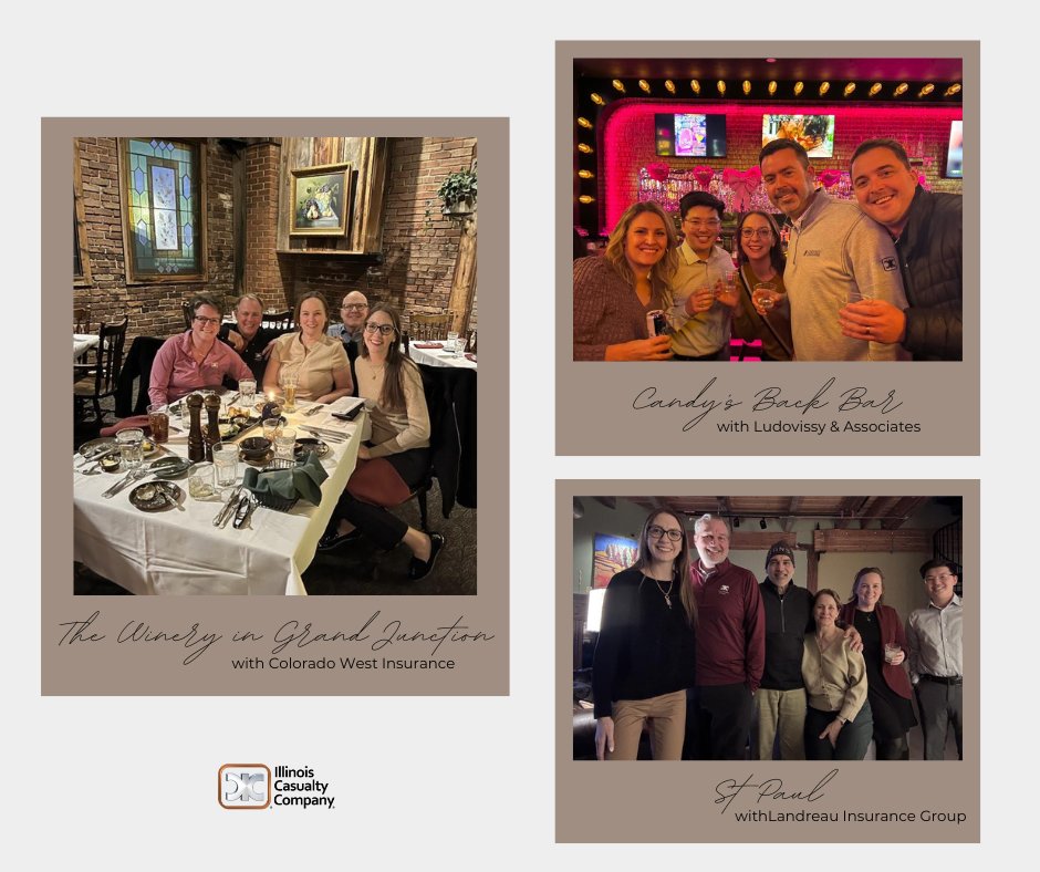 Our Marketing Reps are kicking off agency visits with several Agents Advisory Council members 🤝 #ICCInsurance #AgencyVisits #MarketingOnTheMove
Colorado West Insurance The Landreau Group Ludovissy and Associates