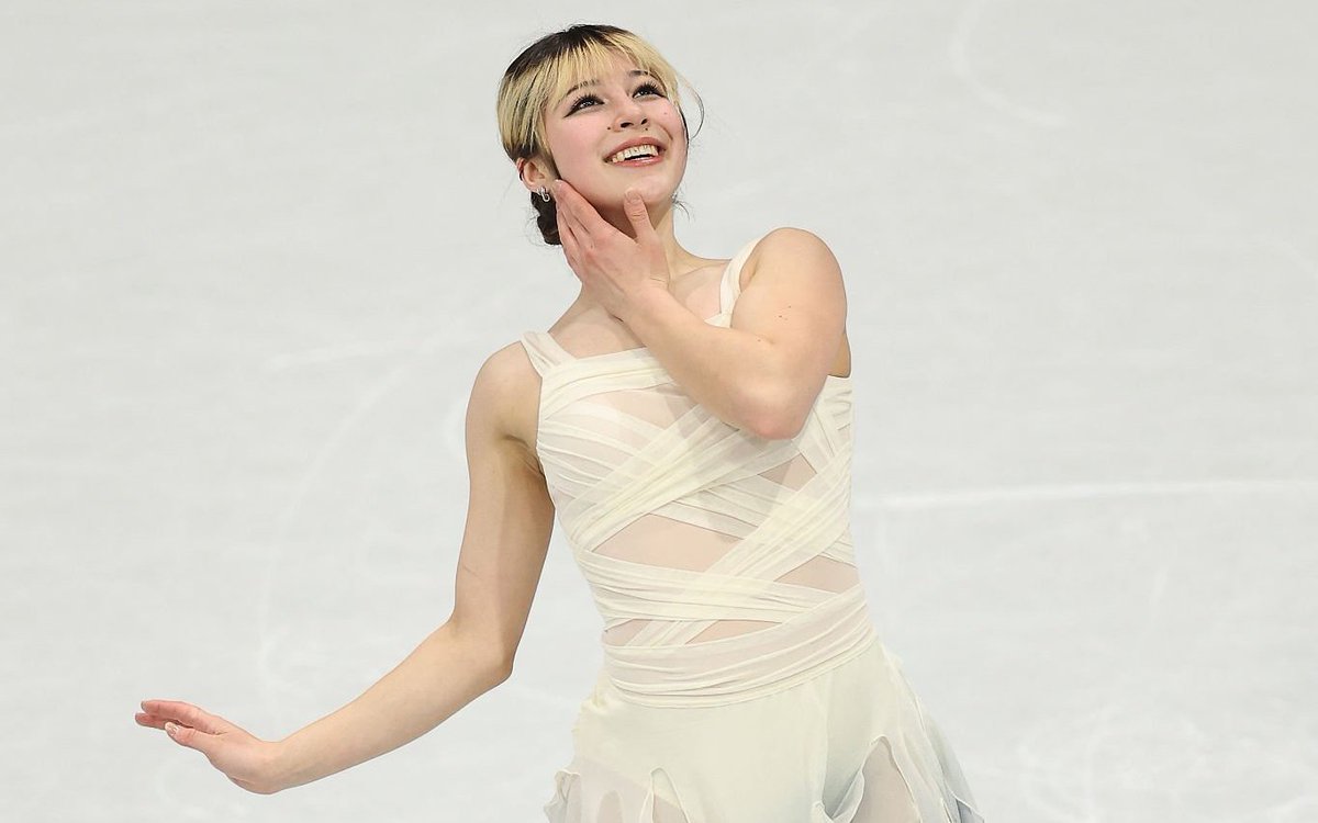 sarahkyle7's tweet image. Alysa Liu Appreciation Post! ✨️
#Olympics2026