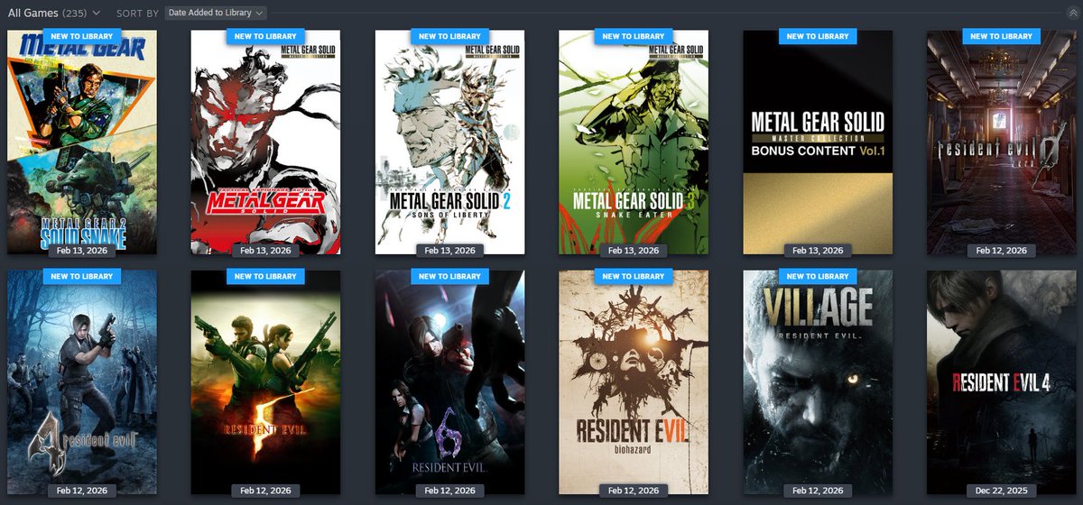 Waiter, waiter! Another dozen games to the backlog please
