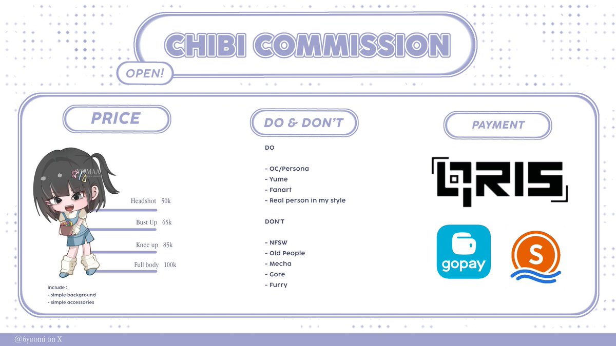 Yomaa | COMMS OPEN tweet media