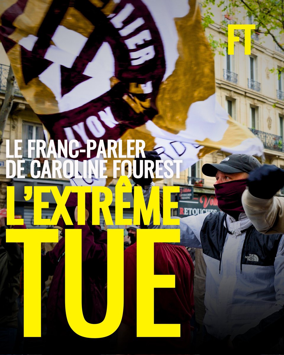 Les extrêmes, l’ultra-droite comme l’ultra-gauche, se ressemblent : ils partagent la même fascination pour la violence. 

Le franc-parler de Caroline Fourest 🗣️

🔗 : urls.fr/MHYir9