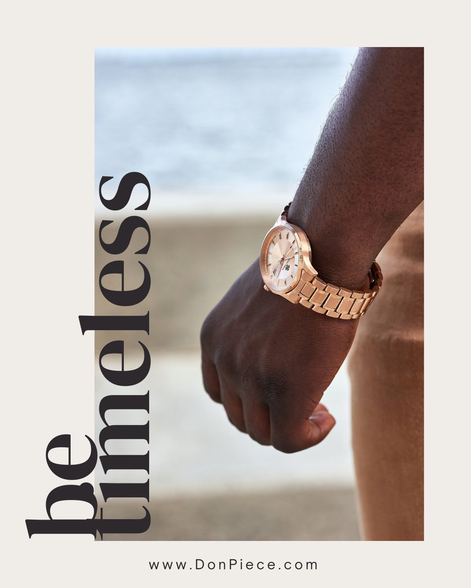 Some pieces just stay relevant. The Lusso II Rose Gold is one of them. Subtle statement, lasting style.