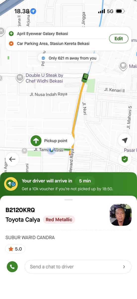 Semalem banget nih pdhal udh lewat depan mata aku panggil2 malah nyelonong aja dia manjauh