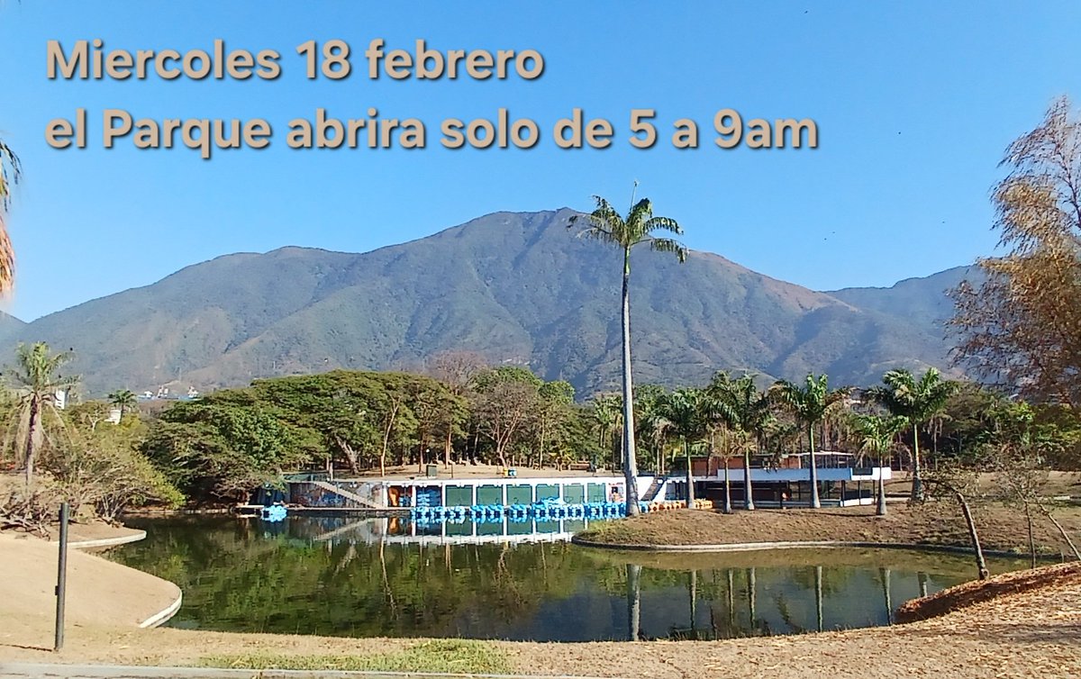 El PARQUE DEL ESTE tweet media