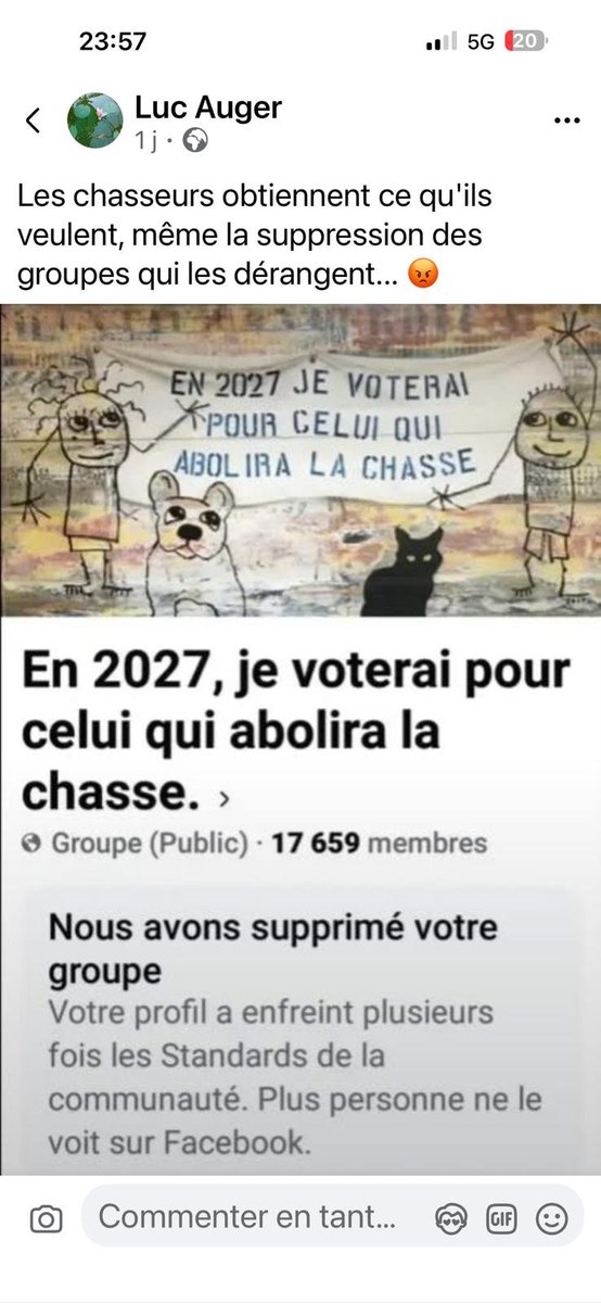 Ce n'est pas comme ça qu'ils
arriveront à nous faire taire....