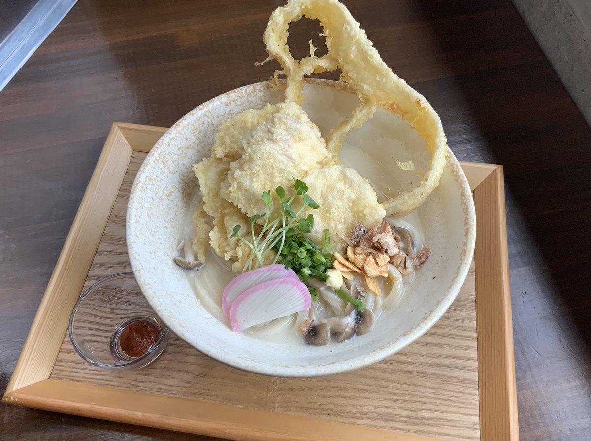 morita_udon's tweet photo. 2/18(水)本日の営業時間11:00~14:00

本日から宮代町で営業再開させていただきます。

新しい環境で、色々と不慣れなところもあると思いますが、どうぞ宜しくお願い致します。

しばらくは「おうどん」「天ぷら」のみのご提供になります。

ご来店お待ちしております。　#自家製うどんもりた https://t.co/FX1E3fEuAX