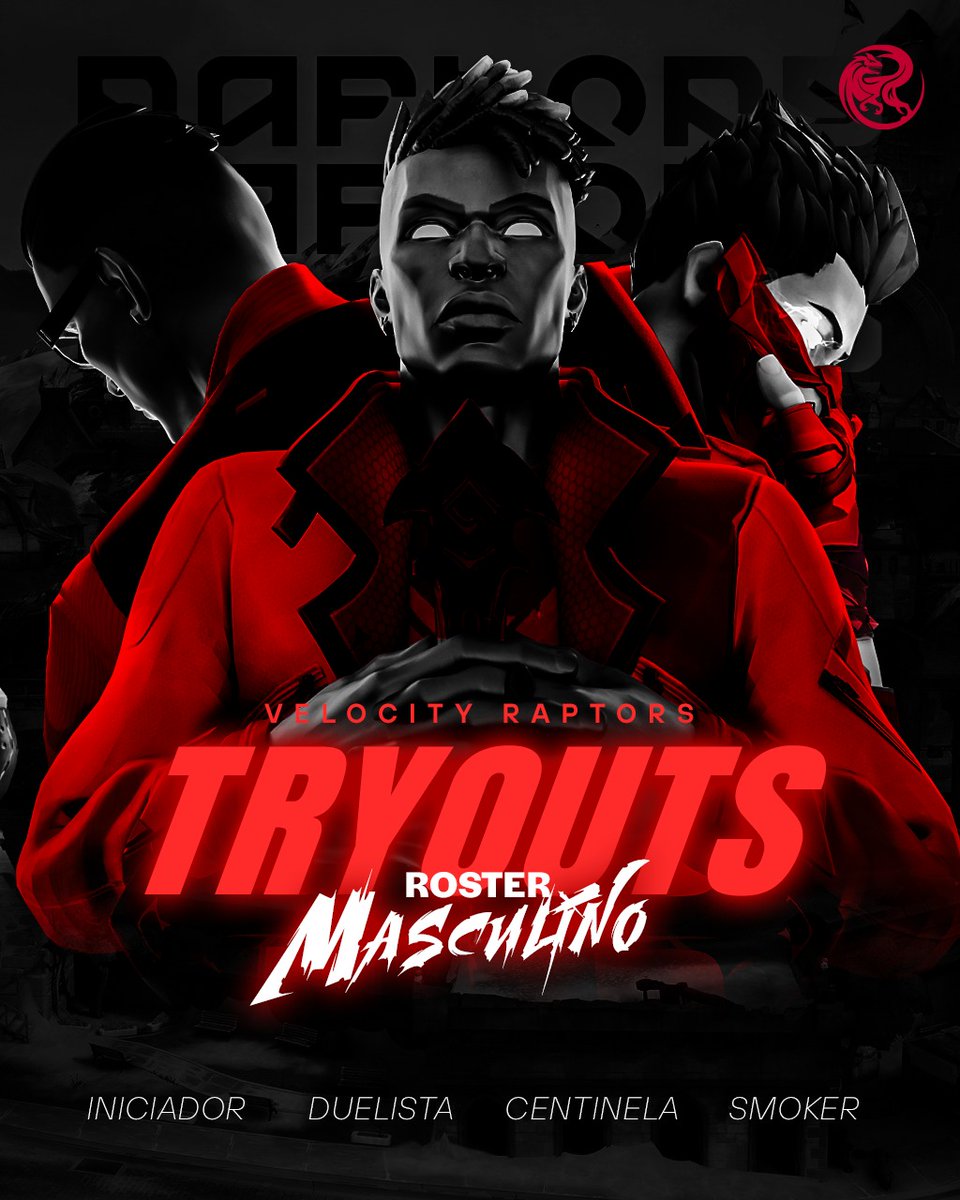 ¡Tryouts abiertos!

Estamos buscando jugadorxs para nuestro roster de Valorant 

Si estas interesado en formar parte llena el siguiente formulario: forms.gle/7T2LjUG4MX4qnn…