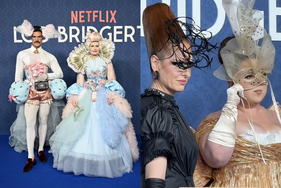 absolutely love how the spaniards treated the bridgerton’s masquerade ball like the met gala. they did not come to play. 10/10