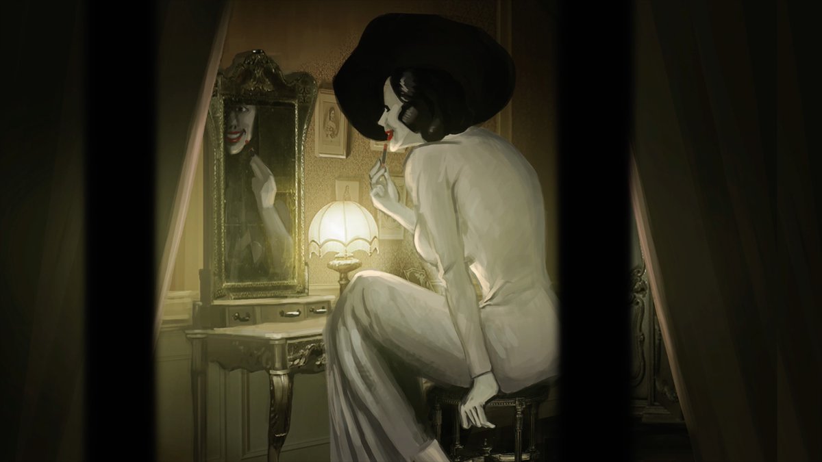 Hai guys I really like this re8 concept art of lady d