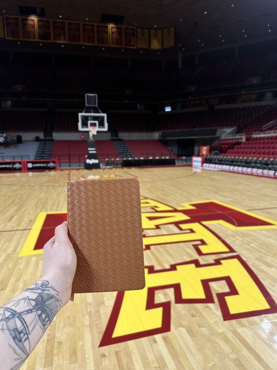 Think it’s about time to retire the notebook… See you tomorrow cyclone nation 😏🌪️