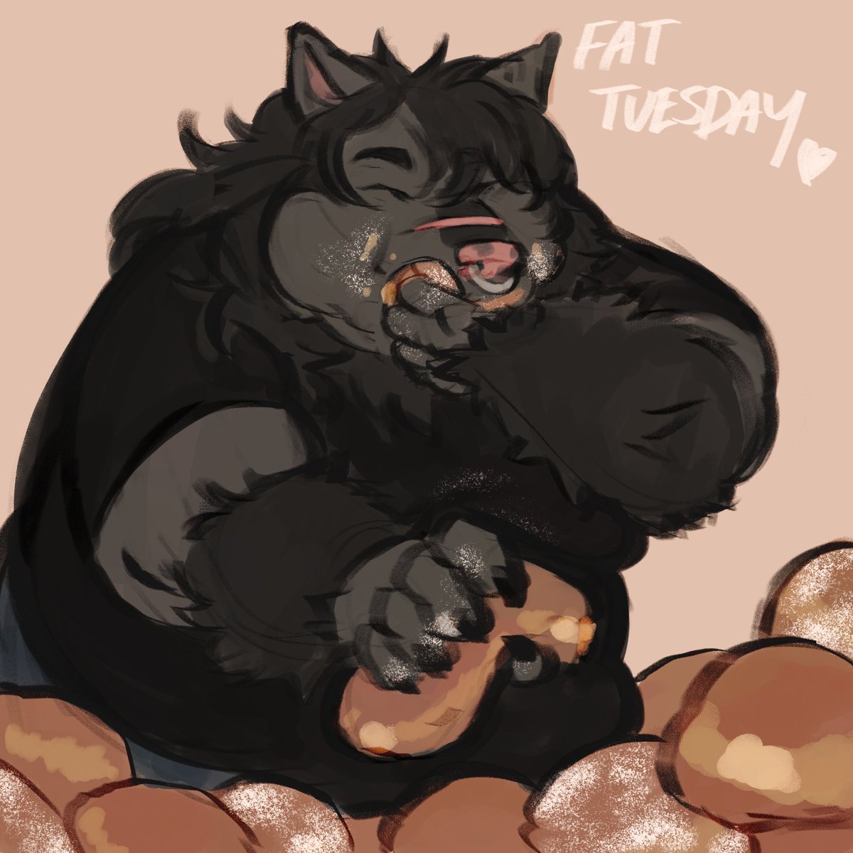 SMORGASGORED's tweet image. fat fasnacht tuesday 🍩