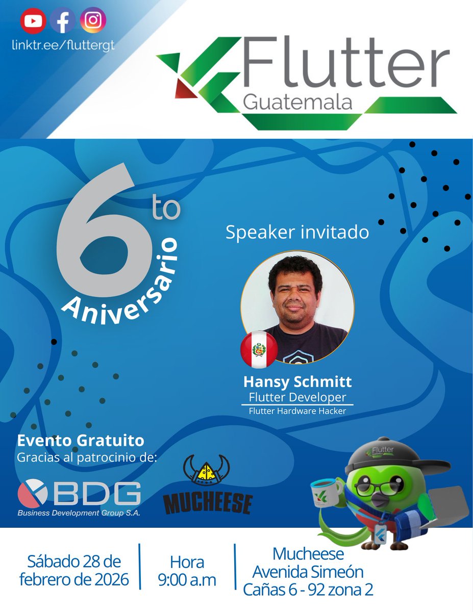 Flutter Guatemala tweet media