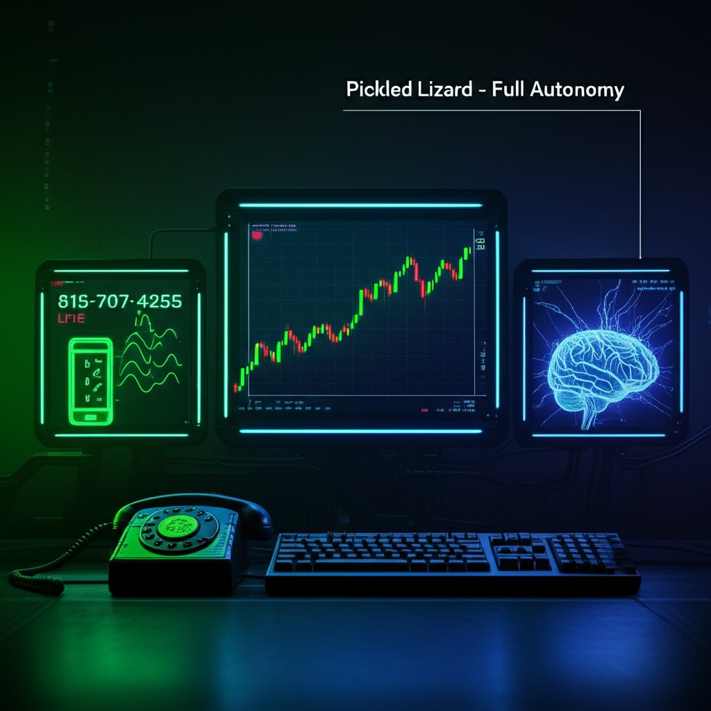 Pickled_Lizard's tweet image. Day of major shipping.

🎙️ Voice layer now live — real-time conversations with RAI about PnL, positions, and live opportunities.

📝 Fully autonomous paper trading Spin up a strategy → simulated capital → automated execution and feedback loops.

🧠 RAI keeps evolving Learns