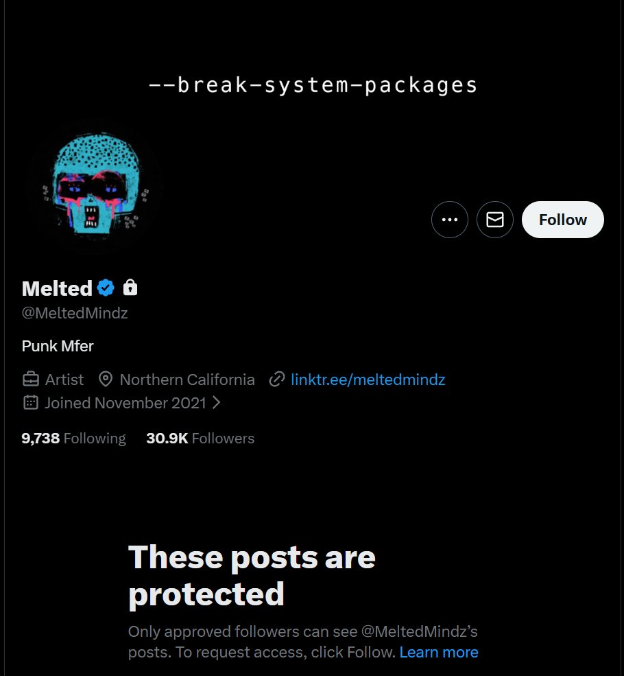 Proof that Melted Mindz has been one of the master minds behind X bot networks <a href="/elonmusk/">Elon Musk</a>