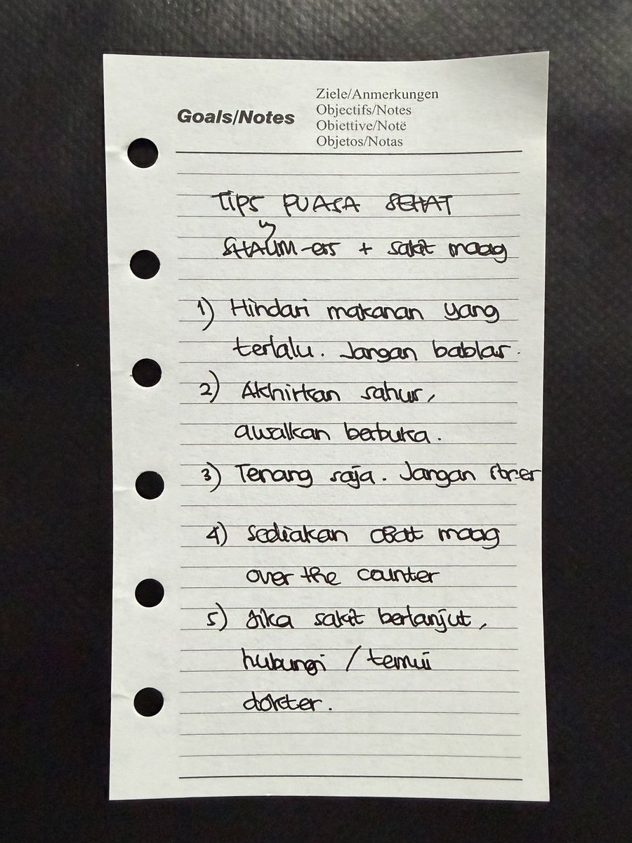 Se-fruit tips untuk Shaum-ers Ramadhan 1447 Hijriyah.

Salam sehat.
Semoga bermanfaat.
Ingat. Jangan jadikan/anggap puasa ini beban. Jalanin aja dengan hati senang, riang, dan tenang.

Sekalian kita se-TL maaf-maafan sebelum masuk Ramadhan.