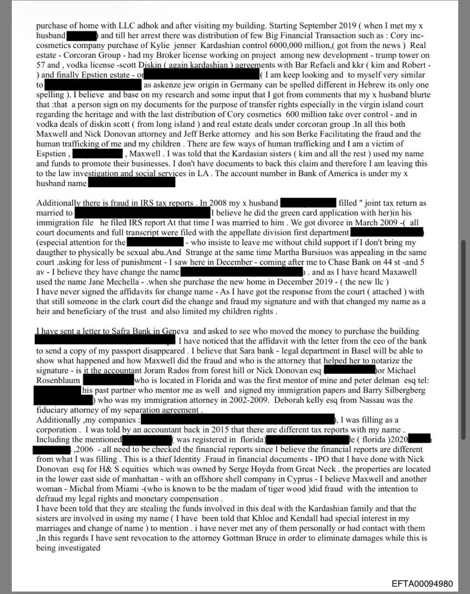 This original post is from <a href="/Stephjd420/">Steph 🇨🇦🌿💨</a> .
Her account is being heavily throttled by X.  

See below.👇🏽 

The Kardashians stole this women’s identity, took over her cosmetic company and apparently had the victims eggs harvesting for IVF. She also states that the Kardashians are