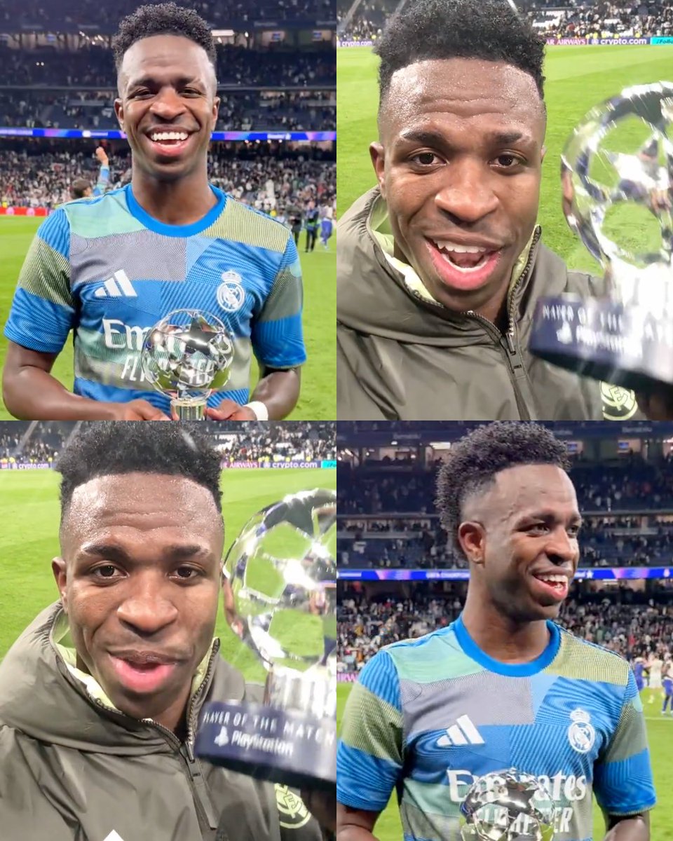 InvictosSomos's tweet photo. ¡¡LO DE VINICIUS JÚNIOR EN RONDAS KO DE CHAMPIONS LEAGUE ES HISTORIA PURA!!

➤ Octavos ante Ajax 2019: asistencia.
➤ Octavos ante Manchester City 2020: asistencia.
➤ Cuartos ante Liverpool 2021: doblete.
➤ Octavos ante PSG 2022: asistencia.
➤ Cuartos ante Chelsea 2022: dos asistencias.
➤ Semifinales ante Manchester City 2022: gol.
➤ Final ante Liverpool 2022: gol (campeón).
➤ Octavos ante Liverpool 2023: doblete y dos asistencias.
➤ Cuartos ante Chelsea 2023: dos asistencias.
➤ Semifinal ante Manchester City 2023: gol.
➤ Octavos ante RB Leipzig 2024: gol.
➤ Cuartos ante Manchester City 2024: dos asistencias.
➤ Semifinales ante Bayern Munich 2024: doblete.
➤ Final ante Borussia Dortmund 2024: gol (campeón).
➤ Playoff ante Manchester City 2025: asistencia.
➤ Cuartos de final ante Arsenal 2025: gol.
➤ Playoff ante Benfica 2026: gol.

De esos futbolistas que la piden cuando otros se esconden.

De esos jugadores que se agrandan ante la presión.

EL ARTE DE SER BRUTALMENTE DECISIVO.